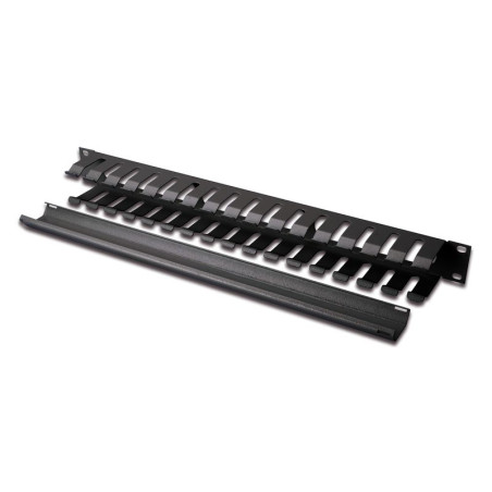 Equip 327313 327313, Panel de gestión de cables, Acero, Negro, 1 pieza(s), 600 g