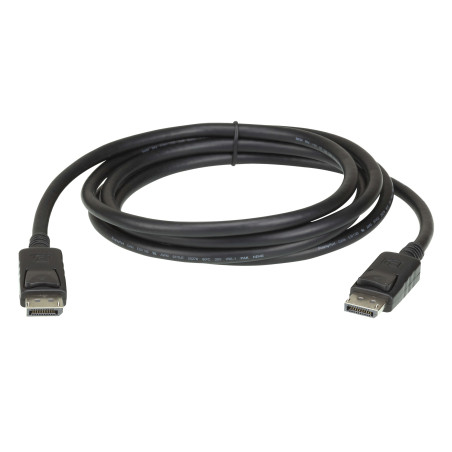 ATEN 2L-7D03DP-1 Cable DisplayPort rev.1.4 de 3 m, 3 m, DisplayPort, HDMI, Macho, Macho, Derecho