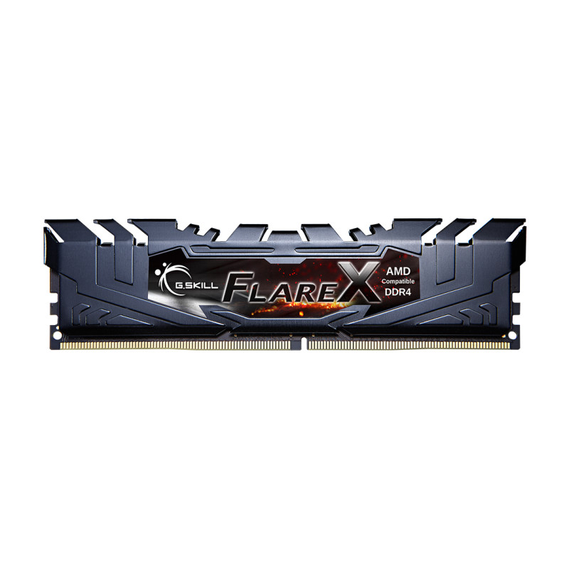 G.Skill F4-3200C16D-32GFX Flare X (for AMD) F4-3200C16D-32GFX, 32 GB, 2 x 16 GB, DDR4, 3200 MHz, 288-pin DIMM