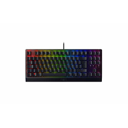 Razer RZ03-03490400-R3G1 Blackwidow V3, Alámbrico, USB, Interruptor mecánico, QWERTZ, LED RGB, Negro