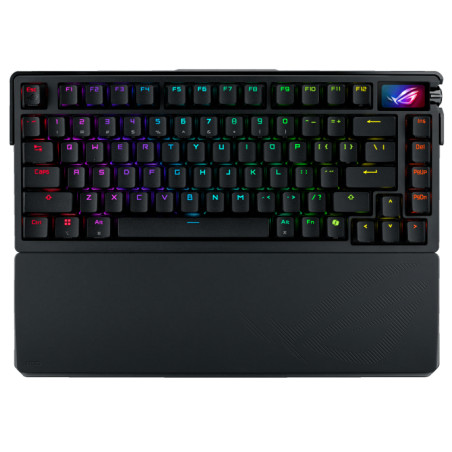 ASUS 90MP03MA-BKUA01 ROG Azoth Extreme, 75%, Inalámbrico y alámbrico, USB + RF Wireless + Bluetooth, Interruptor mecánico,