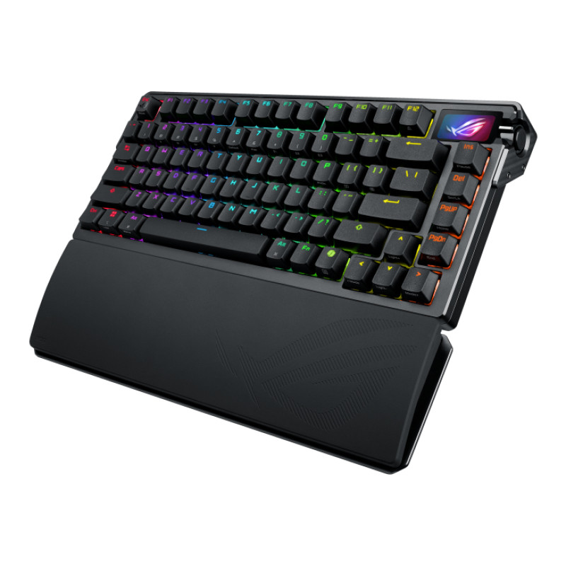 ASUS 90MP03MA-BKUA01 ROG Azoth Extreme, 75%, Inalámbrico y alámbrico, USB + RF Wireless + Bluetooth, Interruptor mecánico,