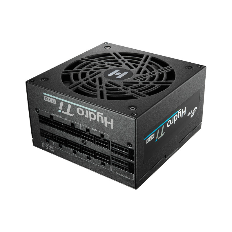 FSP PPA10A3807 Hydro Ti PRO 1000W Unidad de fuente de alimentación ATX ATX3.1 Negro, 1000 W, 100 - 240 V, 50/60 Hz, 13-6 A,