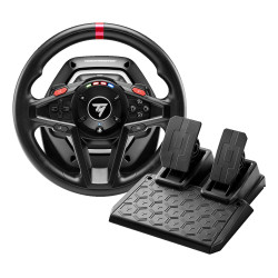 Thrustmaster 4160937 T128 SimTask Farming Pack, Volante + pedales + palanca de cambios, PC, PlayStation 4, PlayStation 5,