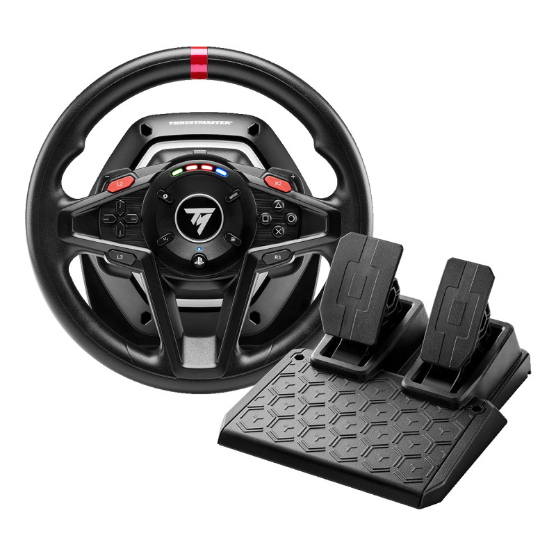 Thrustmaster 4160937 T128 SimTask Farming Pack, Volante + pedales + palanca de cambios, PC, PlayStation 4, PlayStation 5,