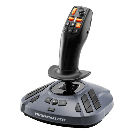 Thrustmaster 4160937 T128 SimTask Farming Pack, Volante + pedales + palanca de cambios, PC, PlayStation 4, PlayStation 5,