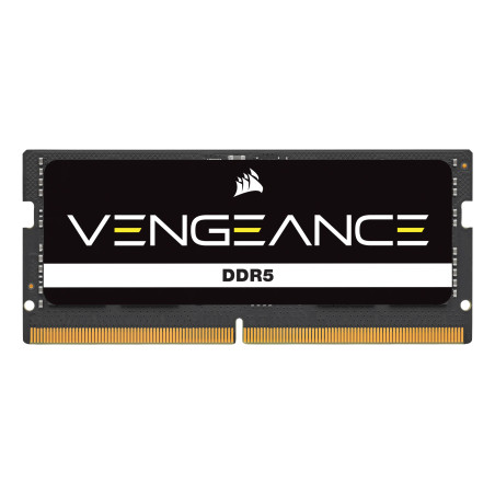 Corsair CMSX16GX5M1A5600C48 Vengeance CMSX16GX5M1A5600C48, 16 GB, 1 x 16 GB, DDR5, 5600 MHz, 262-pin SO-DIMM