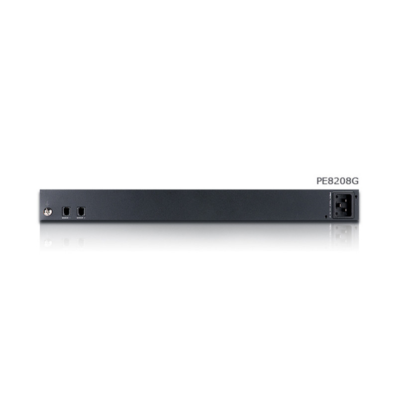 ATEN PE8208G-ATA-G PDU de 8 puertos y 16A/20A con conmutación y monitorización por puerto, Regulado, Conmutado, 1U,