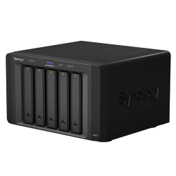 Synology DX517 DX517, 0 TB, 3,91 kg, Escritorio, Negro 2