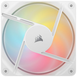 Corsair CO-9050197-WW RS120-R ARGB, Ventilador, 12 cm, 420 RPM, 2100 RPM, Blanco 2