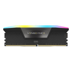 Corsair CMH8GX5M1B5200C40 Vengeance RGB CMH8GX5M1B5200C40, 8 GB, 1 x 8 GB, DDR5, 288-pin DIMM, Negro