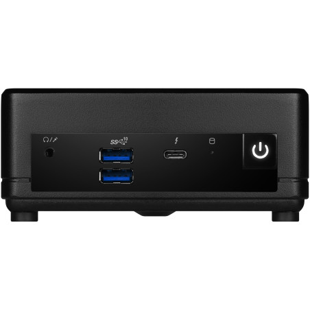 MSI CUBI 5 1M-440BEU Cubi 5 1M-440BEU, 0,6 l tamaño PC, Mini PC barebone, Intel® SoC, Ethernet, Wi-Fi 6E (802.11ax), 65 W