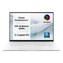 ASUS 90NB17H4-M00J60 Zenbook S16 OLED UM5606GA-SR348W Copilot+ PC - Ordenador Portátil 16" 3K 120Hz (AMD Ryzen AI 9 465, 32GB 2