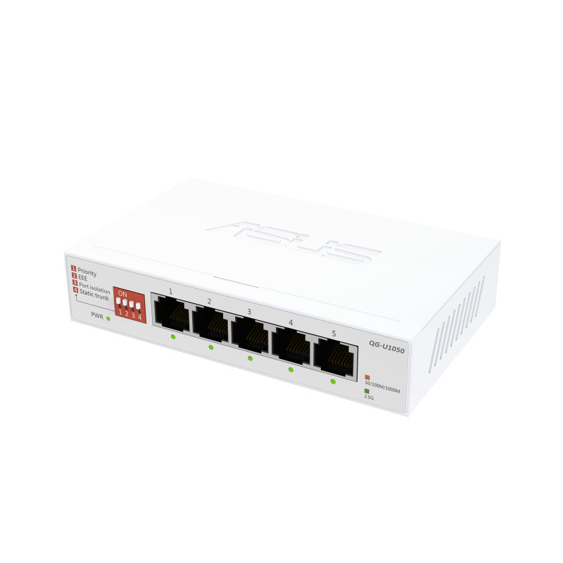 ASUS 90IG09Z0-MO3B00 QG-U1050, No administrado, 2.5G Ethernet (100/1000/2500)
