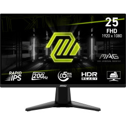 MSI MAG 255F E20 MAG 255F E20, 62,2 cm (24.5"), 1920 x 1080 Pixeles, Full HD, LCD, 0,5 ms, Negro 2