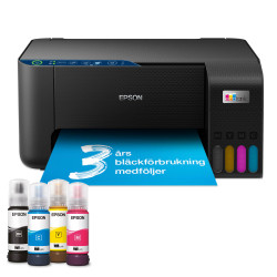 Epson C11CJ67429 EcoTank ET-2861, Inyección de tinta, Impresión a color, 5760 x 1440 DPI, Copia a color, A4, Negro