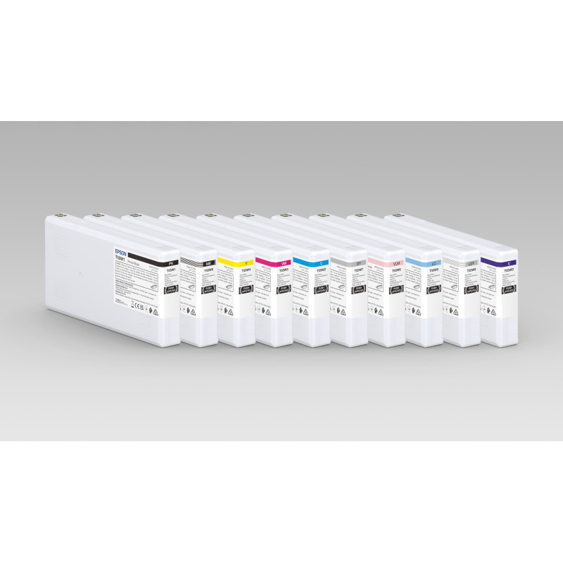 Epson C13T55W100 UltraChrome Pro10, Negro, Tinta a base de pigmentos, 200 ml, 1 pieza(s), Pack individual