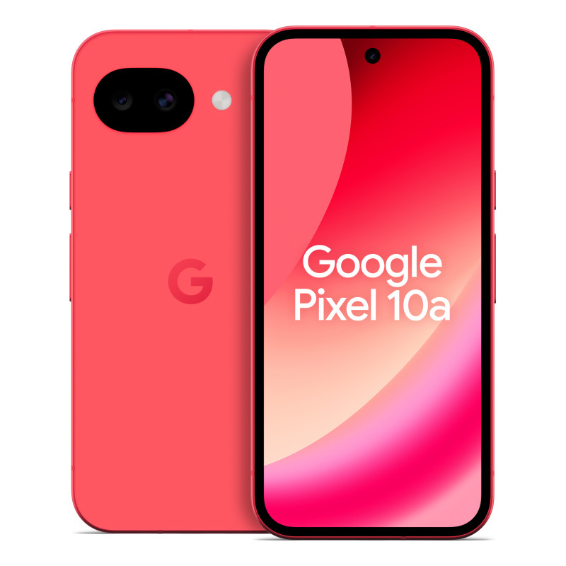 Google GA09608-GB Pixel 10a, 16 cm (6.3"), 8 GB, 256 GB, 48 MP, Android 16.0, Rojo