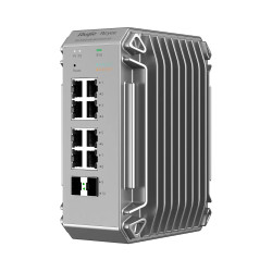 Ruijie Networks RG-NIS3100-8GT2SFP-HP RG-NIS3100-8GT2SFP-HP, Gestionado, L2, Gigabit Ethernet (10/100/1000), Energía sobre