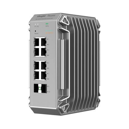 Ruijie Networks RG-NIS3100-8GT2SFP-HP RG-NIS3100-8GT2SFP-HP, Gestionado, L2, Gigabit Ethernet (10/100/1000), Energía sobre