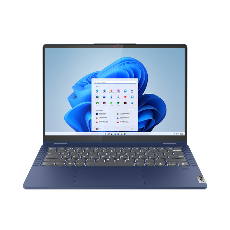 Lenovo 82XX00EPSP IdeaPad Flex 5 14ABR8, AMD Ryzen™ 7, 2 GHz, 35,6 cm (14"), 1920 x 1200 Pixeles, 16 GB, 512 GB