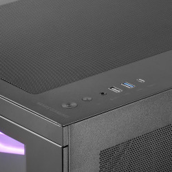 Mars Gaming MC3TCORELCD MC3TCORELCD, Midi Tower, PC, Negro, ATX, micro ATX, Mini-ITX, Vidrio templado, Juego 2