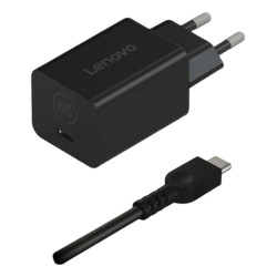 Lenovo 40AWGN65EU 40AWGN65EU, PC, Interior, 100 - 240 V, 50 - 60 Hz, 1.5 A, Negro