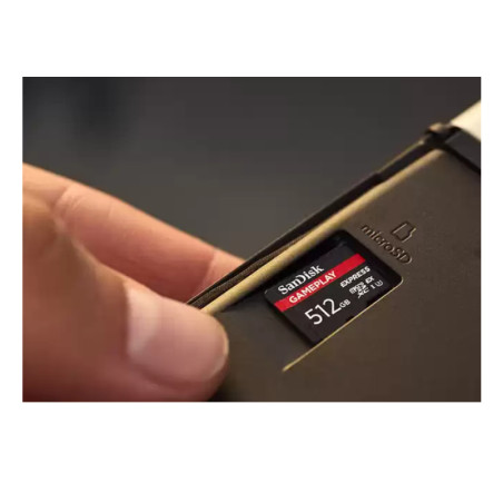 SanDisk SDSQXFN-512G-GN6GN GamePlay Express microSD 512GB, 512 GB, MicroSD, Clase 10, UHS-I, 880 MB/s, 650 MB/s