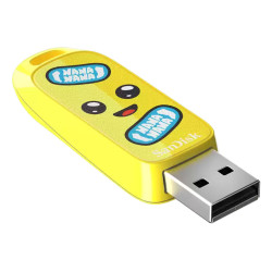 SanDisk SDCZIF-064G-G46 SDCZIF-064G-G46, USB tipo A, 3.2 Gen 1 (3.1 Gen 1), 130 MB/s, Sin tapa, 6 g, Amarillo 2