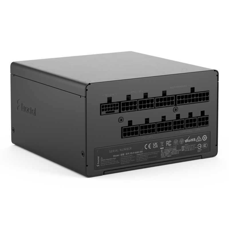 Fractal Design FD-P-IA3G-100 Ion 3 Gold 1000W, 1000 W, 100 - 240 V, Activo, 45%, Sobreintensidad, Sobretensión, Sobrevoltaje,