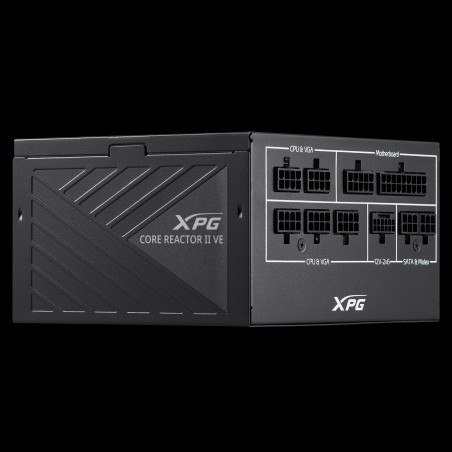 XPG 75261435 COREREACTOR II VE 850W Fuente de Alimentación, 850 W, 100 - 240 V, 47 - 63 Hz, 12 A, 20 A, 70,8 A