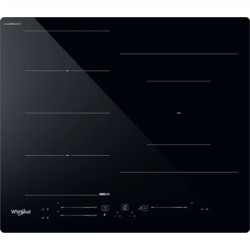 Whirlpool 869991665230 WF S9860 CPNE, Negro, Integrado, 60 cm, Con placa de inducción, Vidrio y cerámica, 3 zona(s)