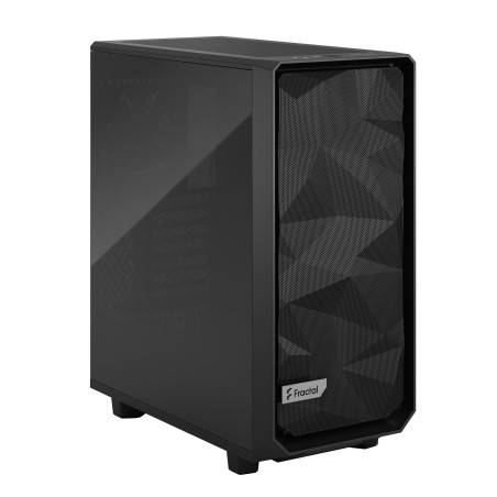 Fractal Design FD-C-MES2C-02 Meshify 2 Compact, Torre, PC, Negro, ATX, micro ATX, Mini-ITX, Acero, Vidrio templado, Juego