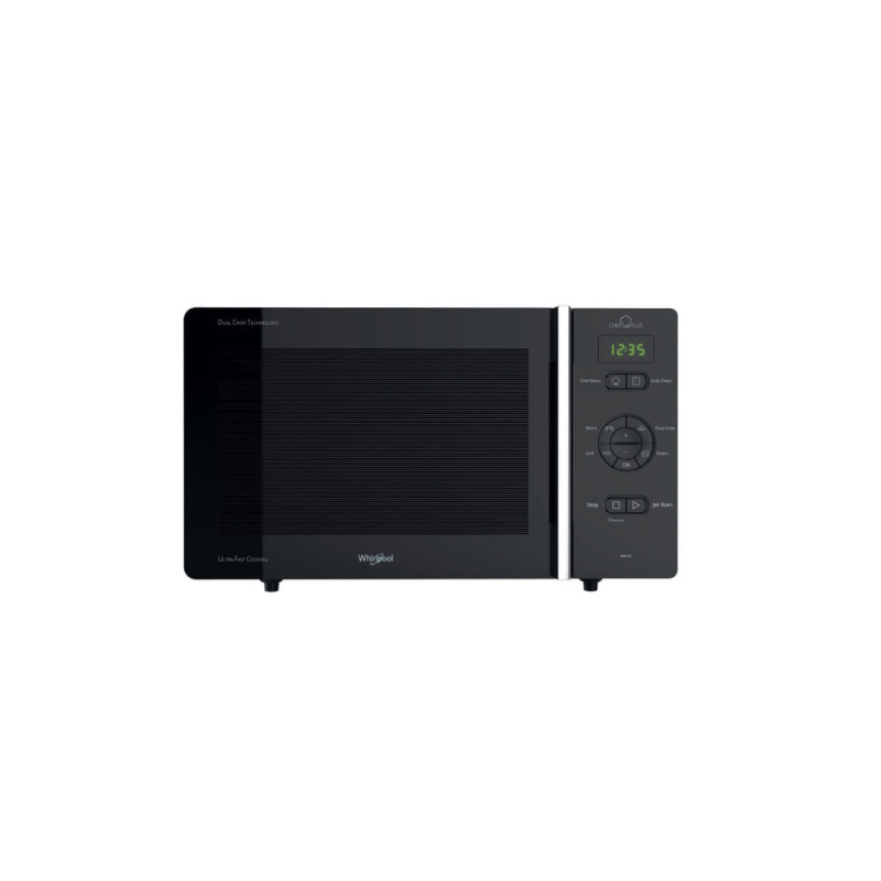 Whirlpool 858734699890 Chef Plus MCP 346 SL, Encimera, Microondas con grill, 25 L, 800 W, Pantalla incorporada, LCD