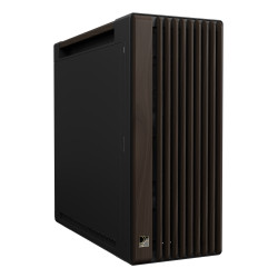 ASUS 90DC00J0-B09040 ProArt PA602 Wood Edition Modern Black - Metal Panel, Midi Tower, PC, Negro, Madera, ATX, DTX, EATX, micro