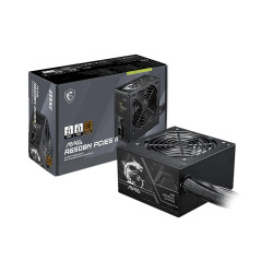 MSI MAG A650BN PCIE5 II MAG A650BN PCIE5 II, 650 W, 100 - 240 V, 50/60 Hz, Activo, 120 W, 648 W