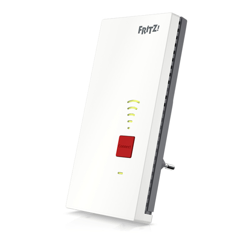 FRITZ! 20002855 Repeater 2400, Repetidor de red, 1733 Mbit/s, Ethernet, Blanco