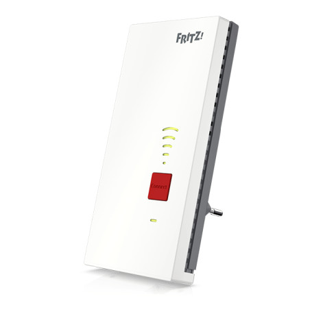 FRITZ! 20002855 Repeater 2400, Repetidor de red, 1733 Mbit/s, Ethernet, Blanco