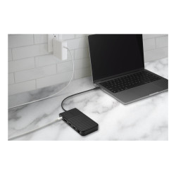 Kensington K34039WW Mini Dock vídeo triple USB-C de 5 Gbps UH1500P EQ, 85 W, 10,100,1000 Mbit/s, 5 Gbit/s, 4K Ultra HD, 35 mm, 2