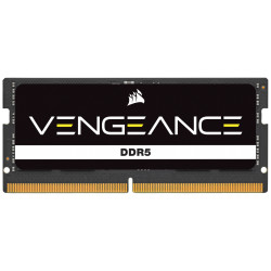 Corsair CMSX16GX5M1A4800C40 Vengeance , 16 GB, 1 x 16 GB, DDR5, 4800 MHz, 262-pin SO-DIMM, Negro