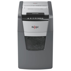 Rexel 2020150XEU Optimum AutoFeed+ 150X A, Corte cruzado, 22 cm, 4 x 28 mm, 44 L, 350 hojas, 55 dB