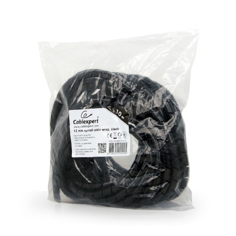 Gembird CM-WR1210-01 CM-WR1210-01, Negro, Polietileno, 1,2 cm, 220 g, 220 mm, 260 mm