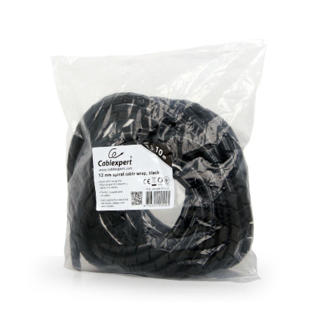 Gembird CM-WR1210-01 CM-WR1210-01, Negro, Polietileno, 1,2 cm, 220 g, 220 mm, 260 mm