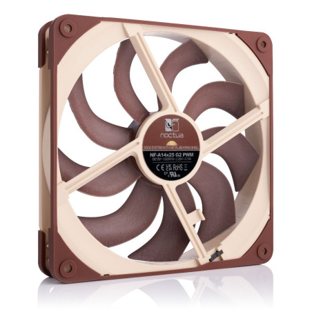 Noctua NF-A14X25 G2 PWM NF-A14X25 G2 PWM, Ventilador, 14 cm, 1500 RPM, 155,6 m³/h, Beige