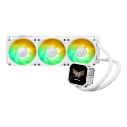 ASUS 90RC01A2-B0EAY0 TUF Gaming LC III 360 ARGB LCD White Edition, Sistema de refrigeración líquida todo en uno, 12 cm, Blanco 2