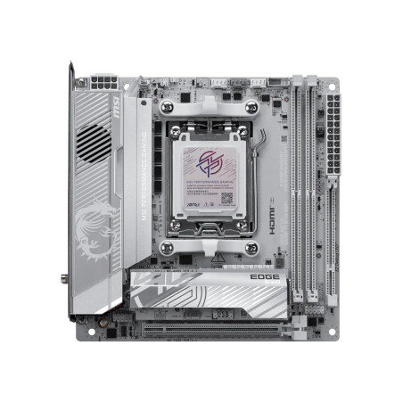 MSI MPG X870I EDGE TI EVO WIFI MPG X870I EDGE TI EVO WIFI, AMD, Zócalo AM5, AMD Ryzen 7000 Series, AMD Ryzen 8000 Series, AMD