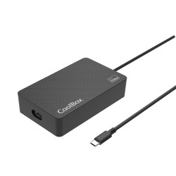 CoolBox COO-NB100-UC CARGADOR PORTATIL GAN USB-C 100W, Ordenador portátil, Auto, 100 W