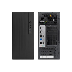 CoolBox COO-PCM460-0 CAJA MATX M460 USB-C 3.2 GEN1 SGCC 0.8MM SIN FTE, PC, Negro 2
