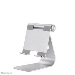Neomounts DS15-050SL1 DS15-050SL1 Soporte para tablet de hasta 11" - plegable - universal, Plata, 27,9 cm (11"), Aluminio, 0 - 2