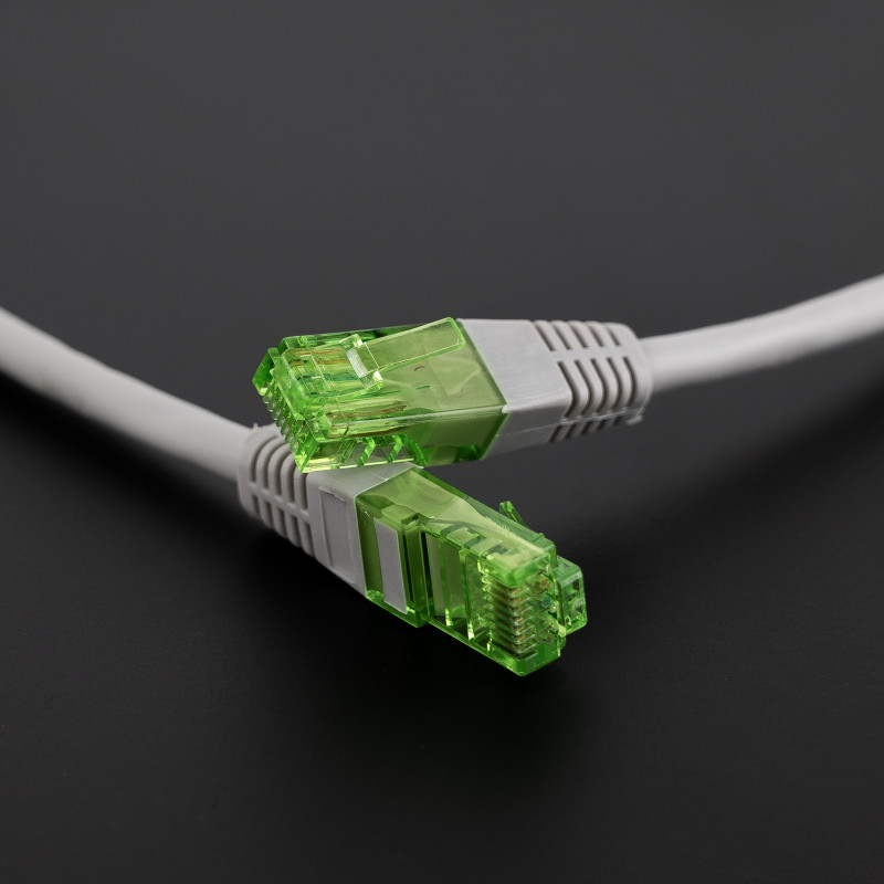 Nanocable 10.20.1410 Cable de Red Latiguillo RJ45 CAT.6 UTP AWG26 CCA, Gris, 10 m, 10 m, Cat6, U/UTP (UTP), RJ-45, RJ-45, Gris
